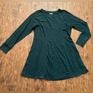 Maurice’s Dark Green Long Sleeve Dress women’s XL 16 18